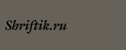 Galliard Bold Italic BT 